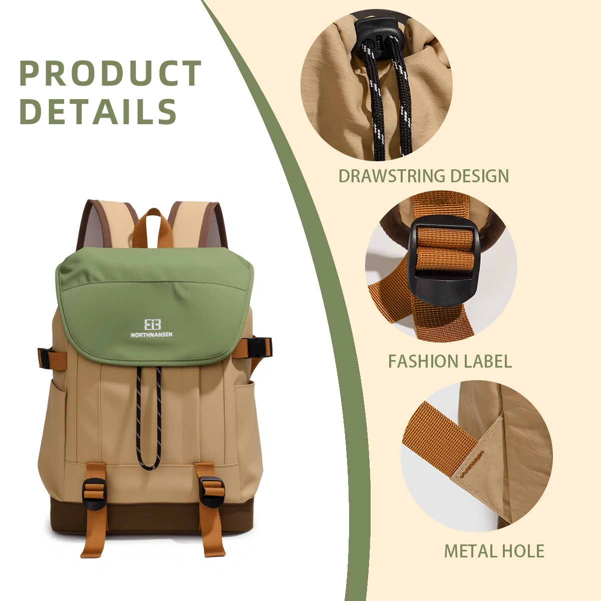 Outdoor Backpack Lightweight Mountaineering Bag Hiking Climbing Equipment Full Set Fitness Multi-Functional Cycling Backpack Drawstring Bag Student Backpack Large Capacity