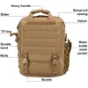 Outdoor Hunting Hiking Backpack Laptop Shoulder Bag Men Waterproof Canvas Nylon Sport Travel Trekking Camping Molle Backpack 3