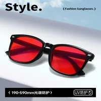 Lunettes Anti-lumière bleue tendance pour femmes et hommes, meilleur sommeil, filtre à lentille rouge, lunettes Anti-UV avec lentilles orange teintées 5
