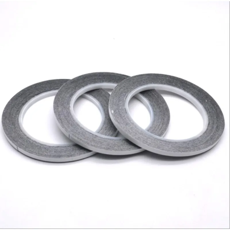 Double-Sided Carbon Conductive Tape Circular Sheets For SEM – 40 Pack, 20mm Dia, Clear Imaging