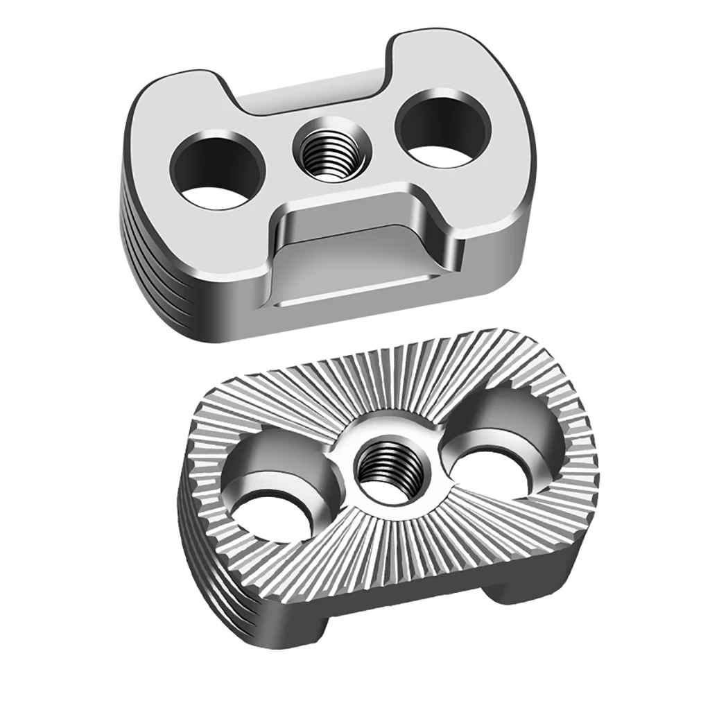 1x 알루미늄 합금 ARRI 로제트 마운팅 어댑터(DSLR 카메라 케이지 리그..