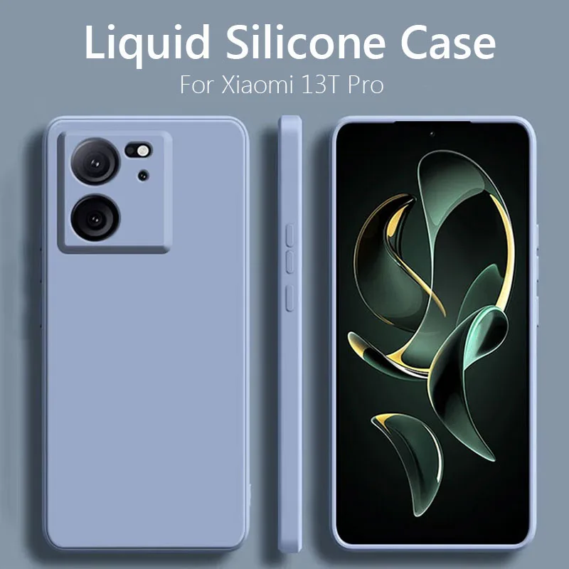 For Xiaomi 13T Pro Case Luxury Liquid Silicone Soft Cover On For Xiaomi 13T  Pro Xiaomi13T Pro 5G Phone Case Coque - AliExpress