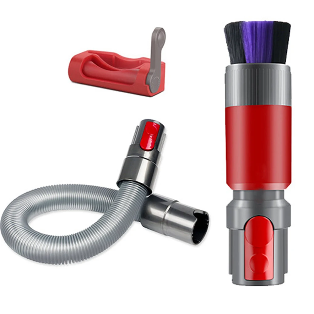 Premium Dust Removal Soft Brush with Self-Cleaning Nozzle Attachment