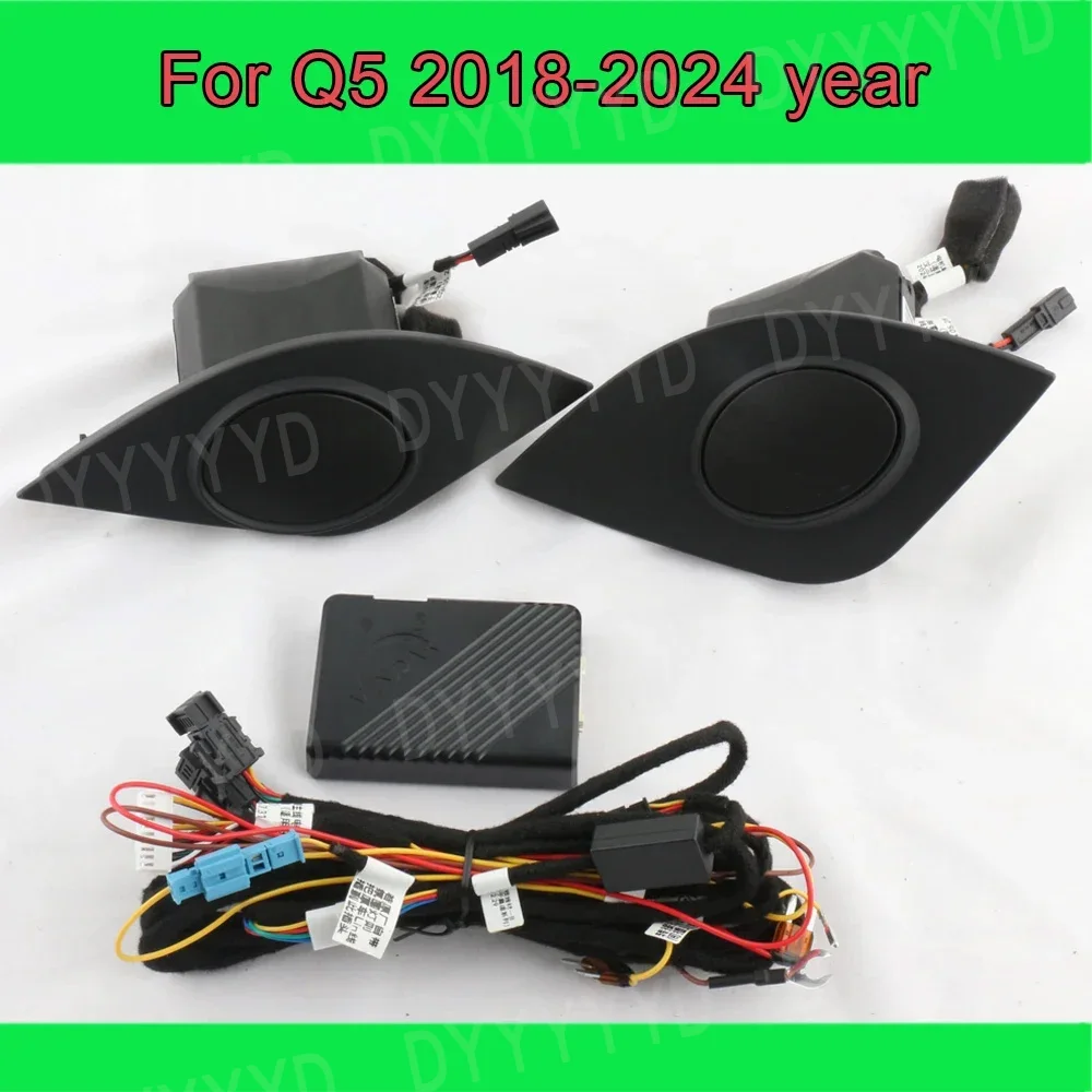 For Audi A4 A5 A6 A7 Q5 Q7 Q8 C7 C8 B9 LED Lifting Tweeter Speaker 32 Colour Car
