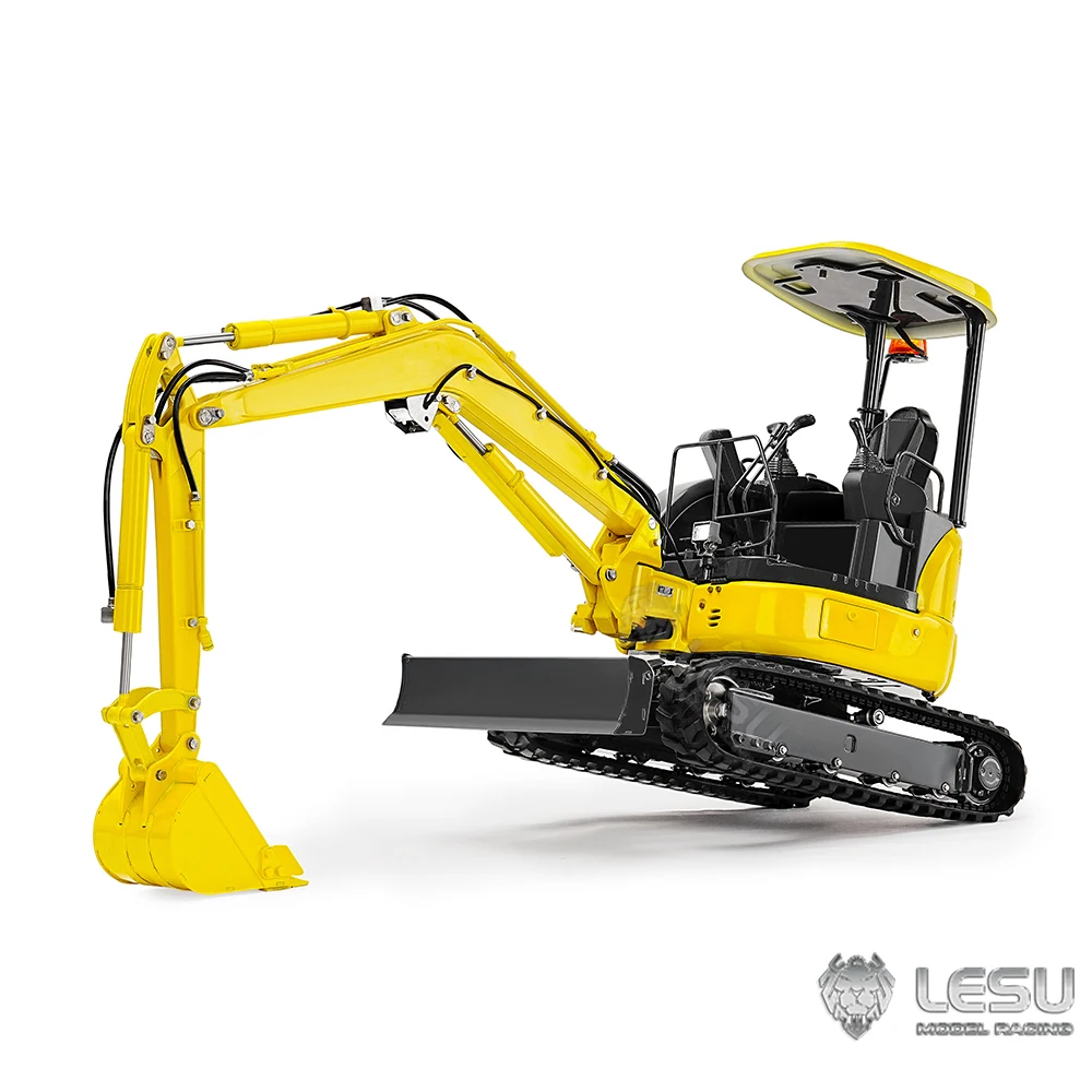 Pre-sale LESU PC30 1/14 Mini RC Hydraulic Excavator Metal 6CH Valve Digger RTR ST8 Radio Digger Toy Model Gifts 2