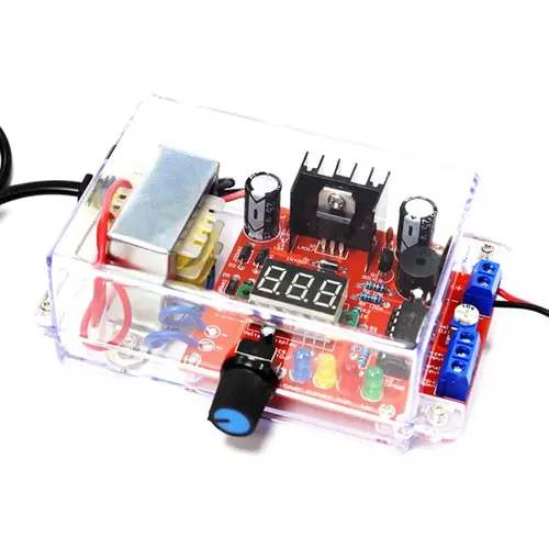 LM317 Adjustable Regulated Voltage 110V 220V to 1.25V-12V Step-down Power Supply Module PCB Board  DIY Electronic Kit - Image 2
