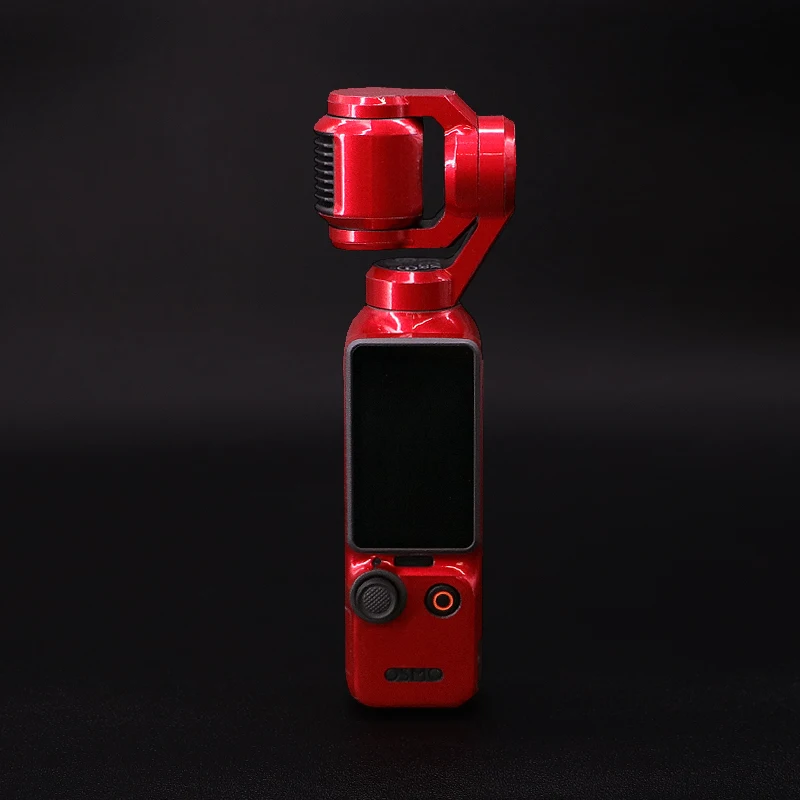 DJI 오즈모 포켓 4 바디 스킨 랩 스크래치 방지 커버 PVC 방수 데칼 (단색) 포켓 4 짐벌 카메라 액세서리