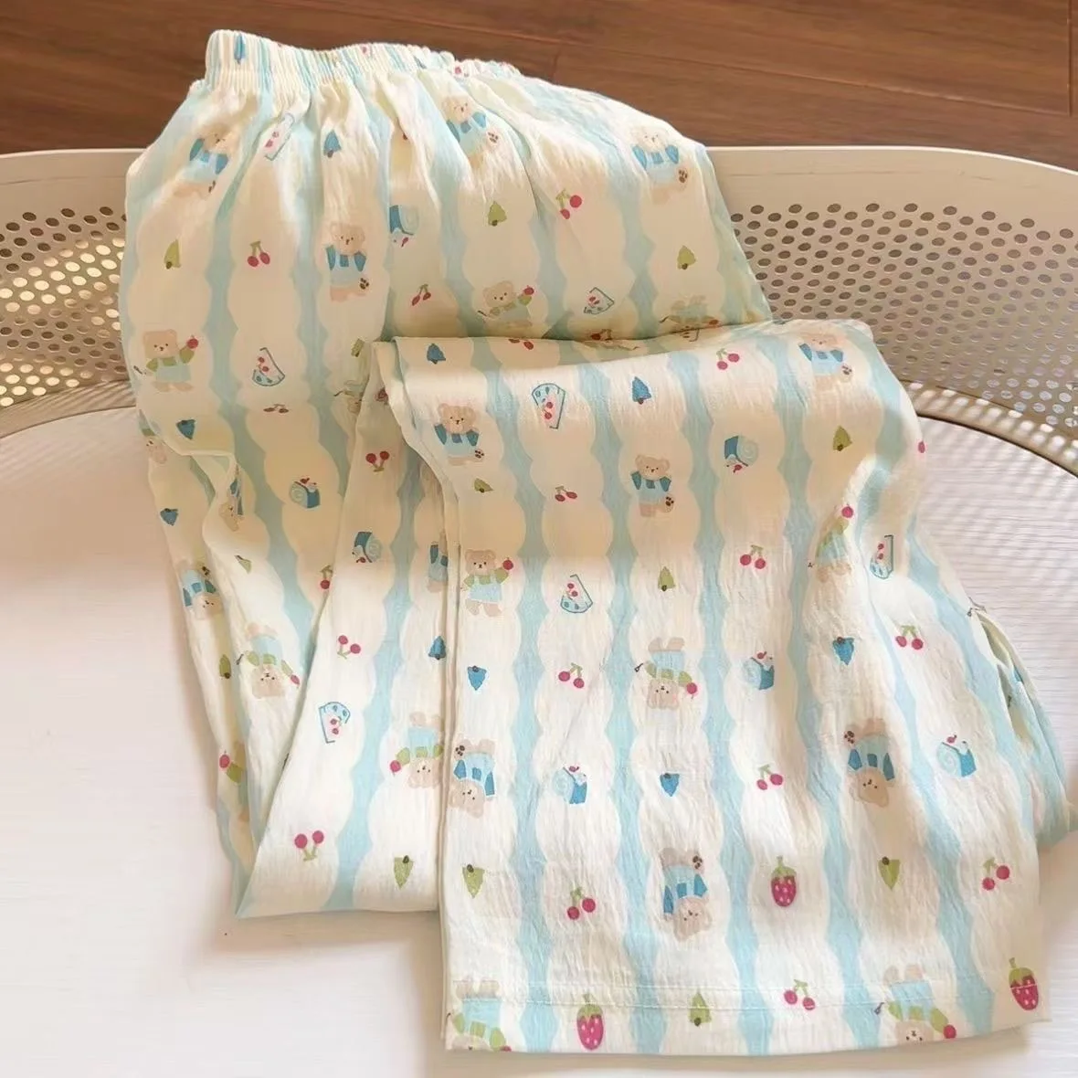 Koala pyjamabroek voor dames van katoen losse loungebroek_voghion.com