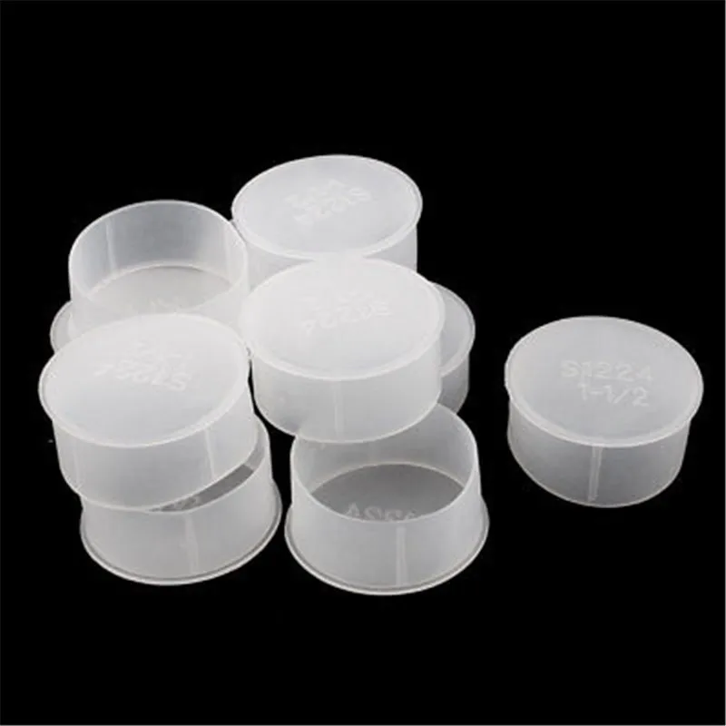 

10Pcs 48mm Inner Dia PVC Insulated End Cap Wire Cable Tube Cover Protector