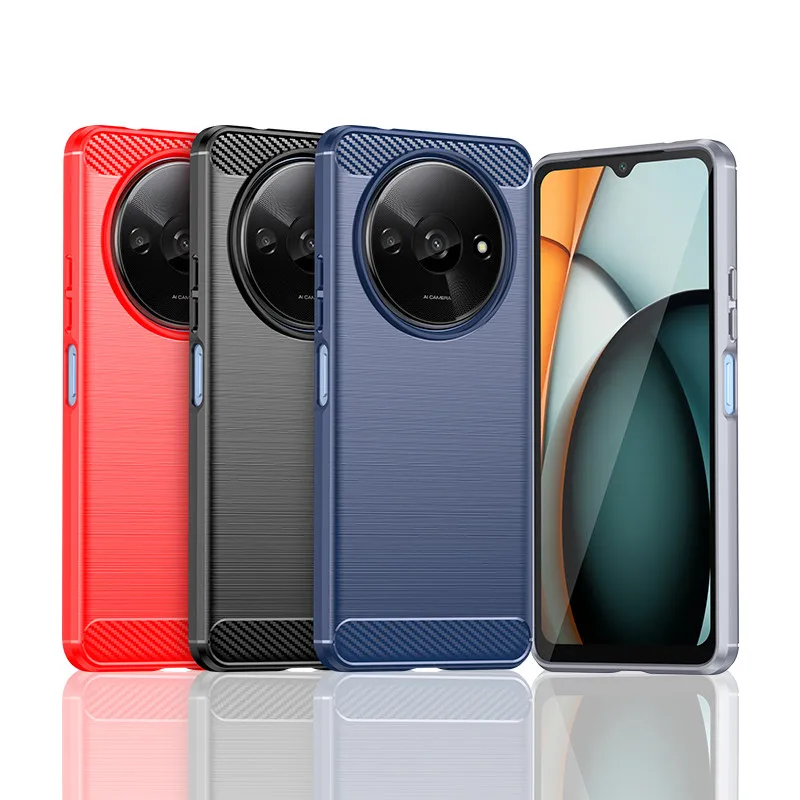 Per Xiaomi Redmi A3 Custodia Xiaomi Redmi A3 Cover Soft Tpu Bumper Shield Custodie Protettive Per Telefono Posteriore Per Xiaomi Redmi A3 Funda