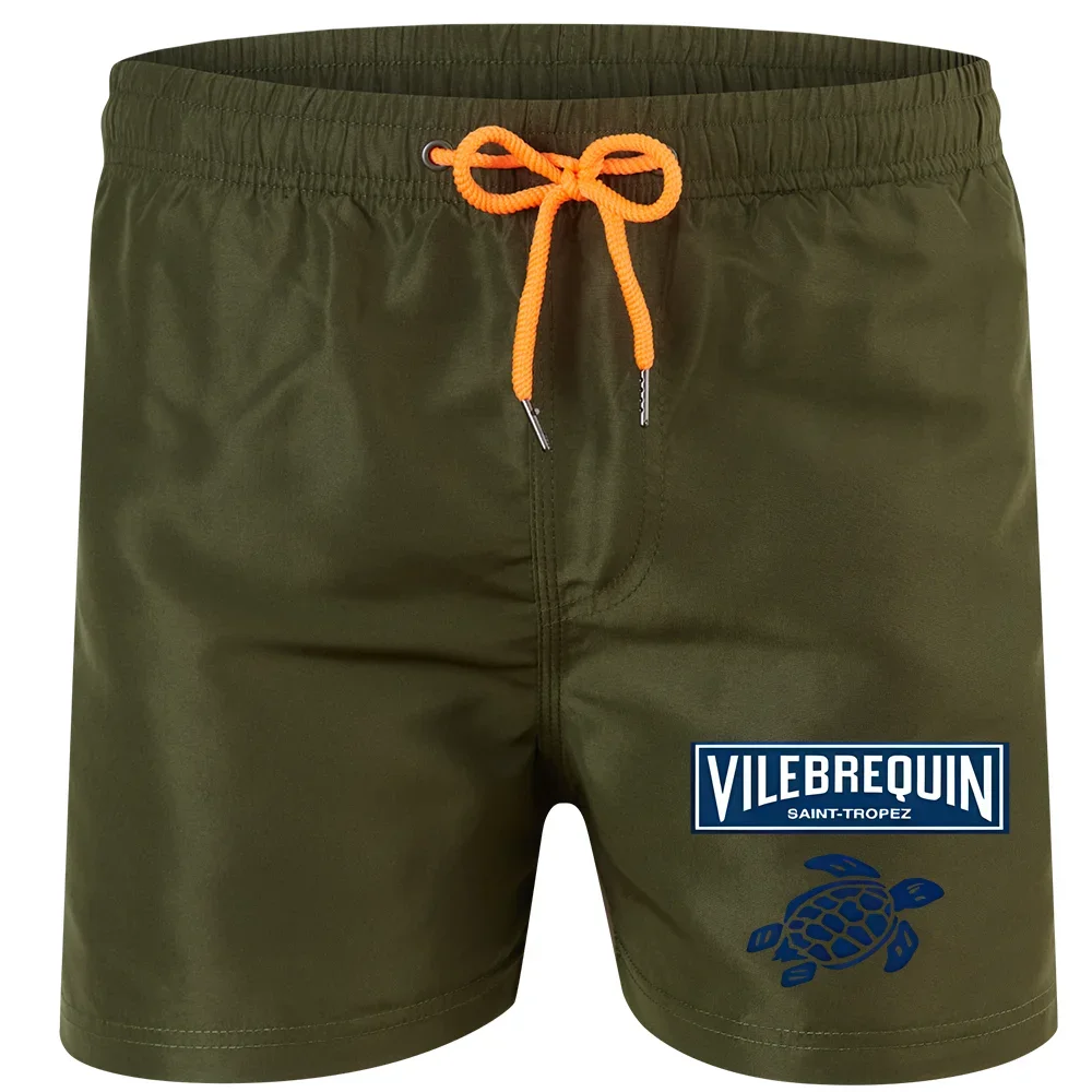 Luxury Beach Shorts Quick Dry Mens Swimwear Board Briefs 2024 New Hot Summer Swim Trunks Sport Gym Running Shorts Male Beachwear 6