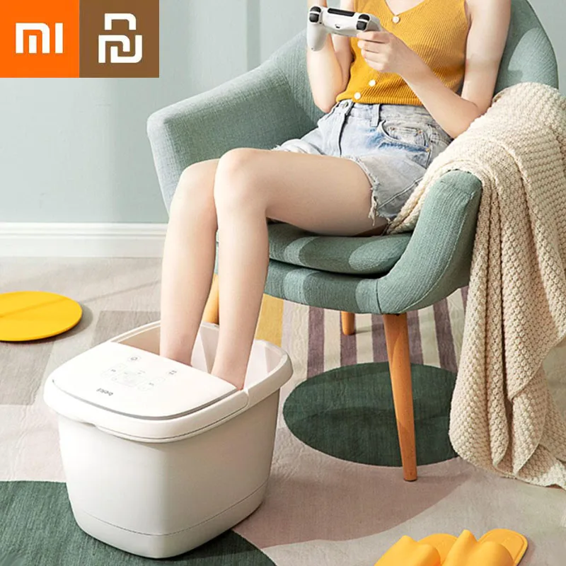 

Xiaomi Youpin Electric Foot Bath 200V Bucket Vibration Heating Foot Spa Massage For Relieve Pressure Relaxation House Massager