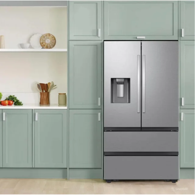 SALE of 30 Cu. Ft. 4-Door French Door Smart Refrigerator with Four Types of Ice - Stainless Steel 2