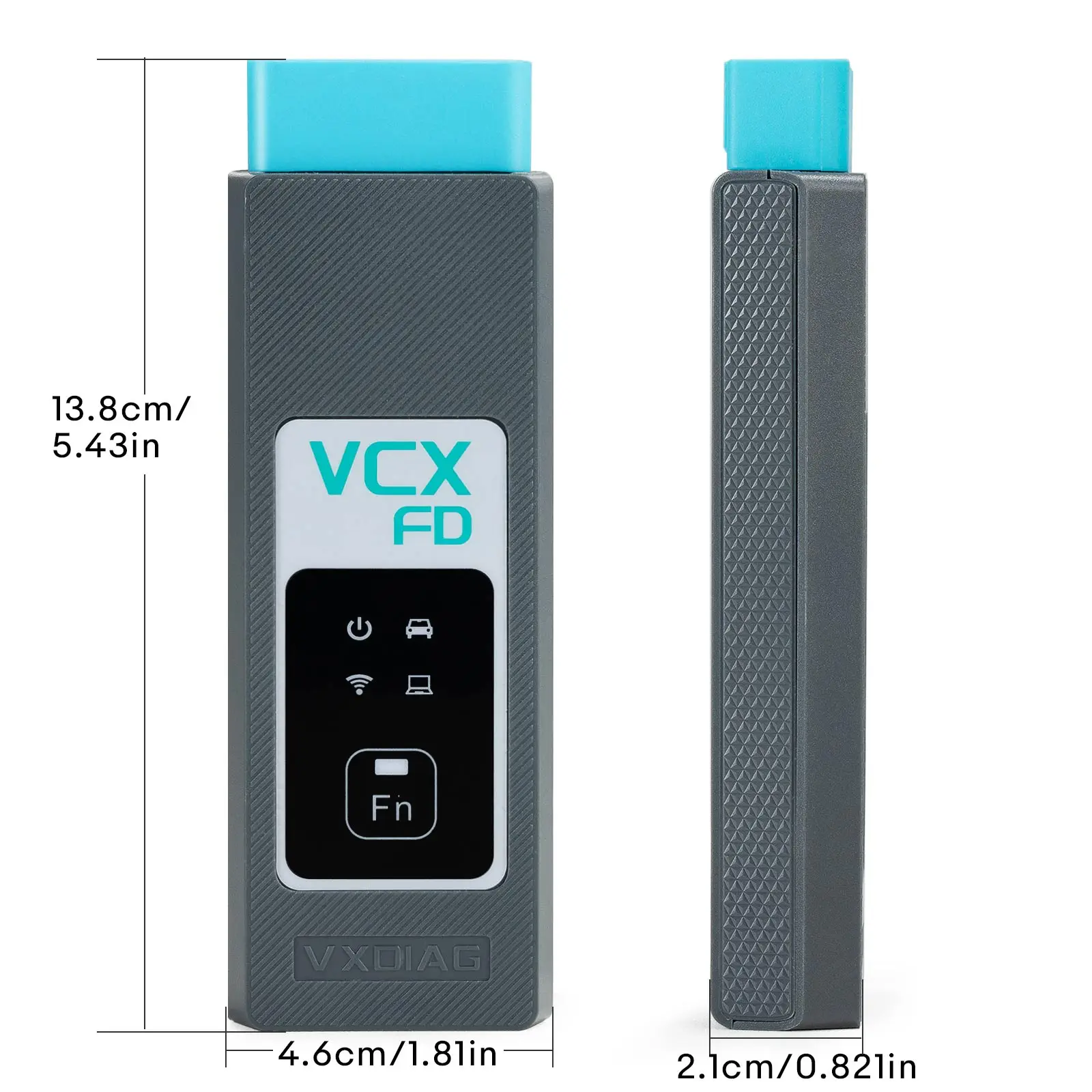 VXDIAG VCX FD Main Unit J2534 Passthru Hardware without Software License Supports DoIP CAN FD Protocol 5