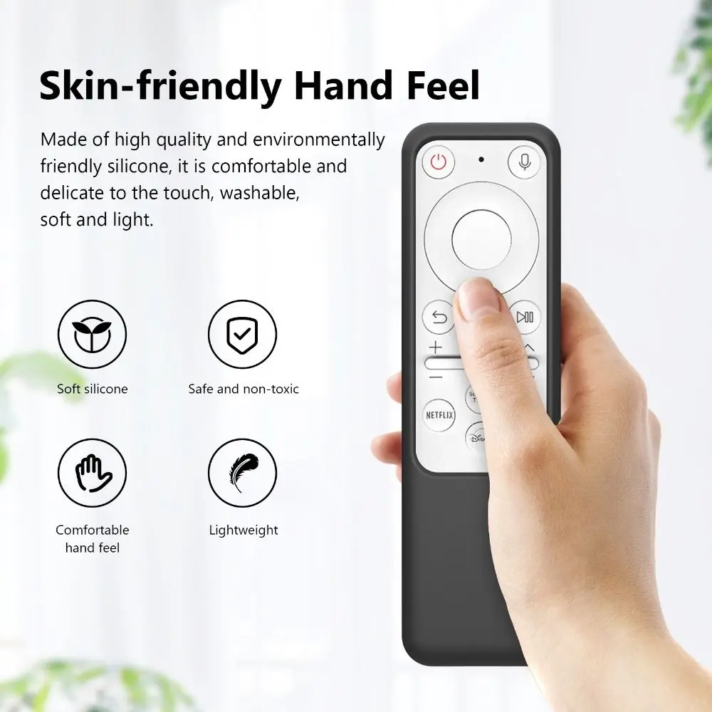 Silicone Remote Control Cover Washable Shockproof Protective Case Soft Shell Samsung BN59-01432A M7B/M8 Monitor silicone remote case silicone remote cover silicone remote sleeve remote controller cover silicone case protector