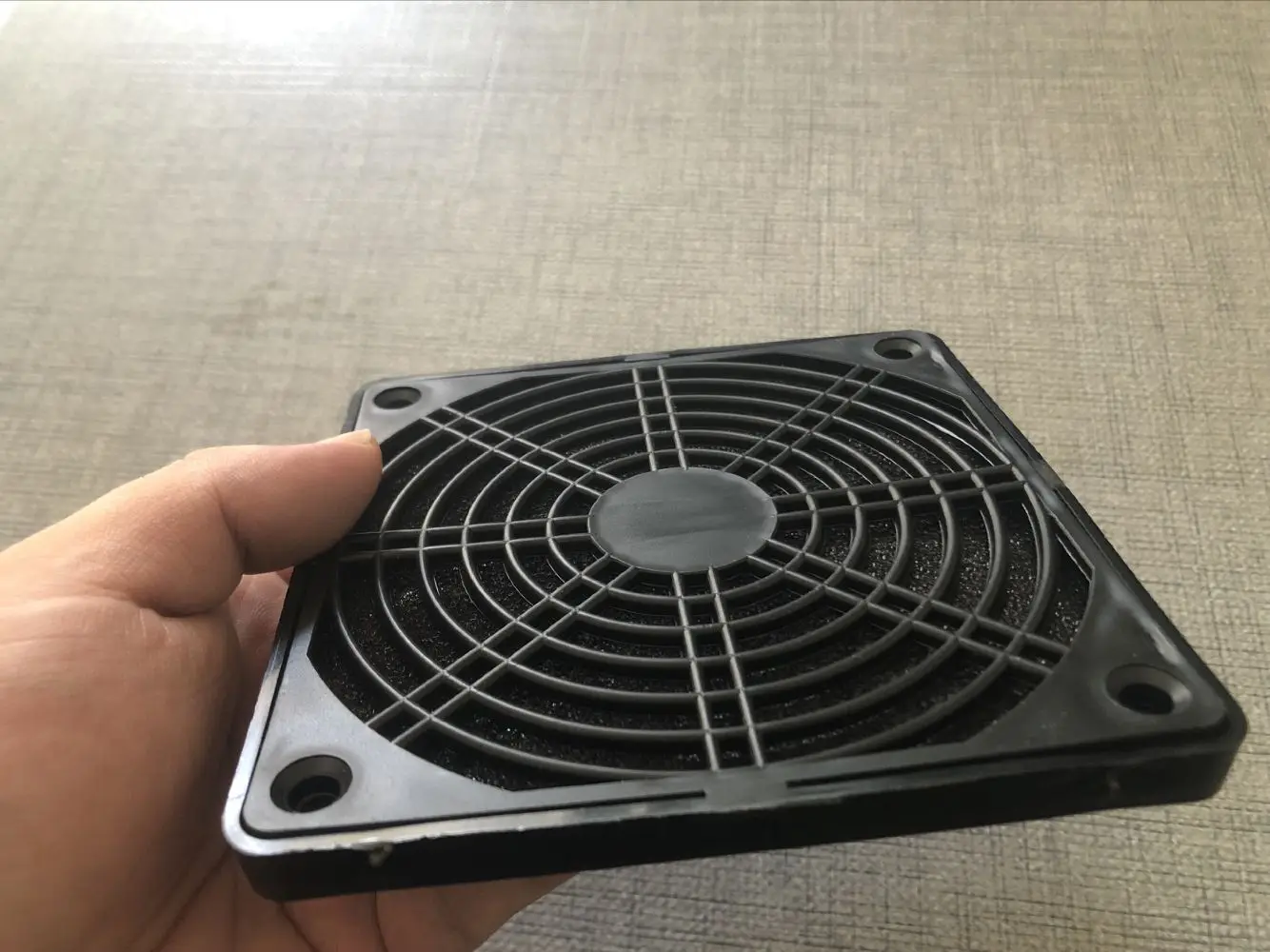 3-in-1 Plastic Fan Dust Filter Guard 80mm 90mm 120mm Grill Protector Dustproof Cover For PC Computer Fans Filter plastic fan dust filter