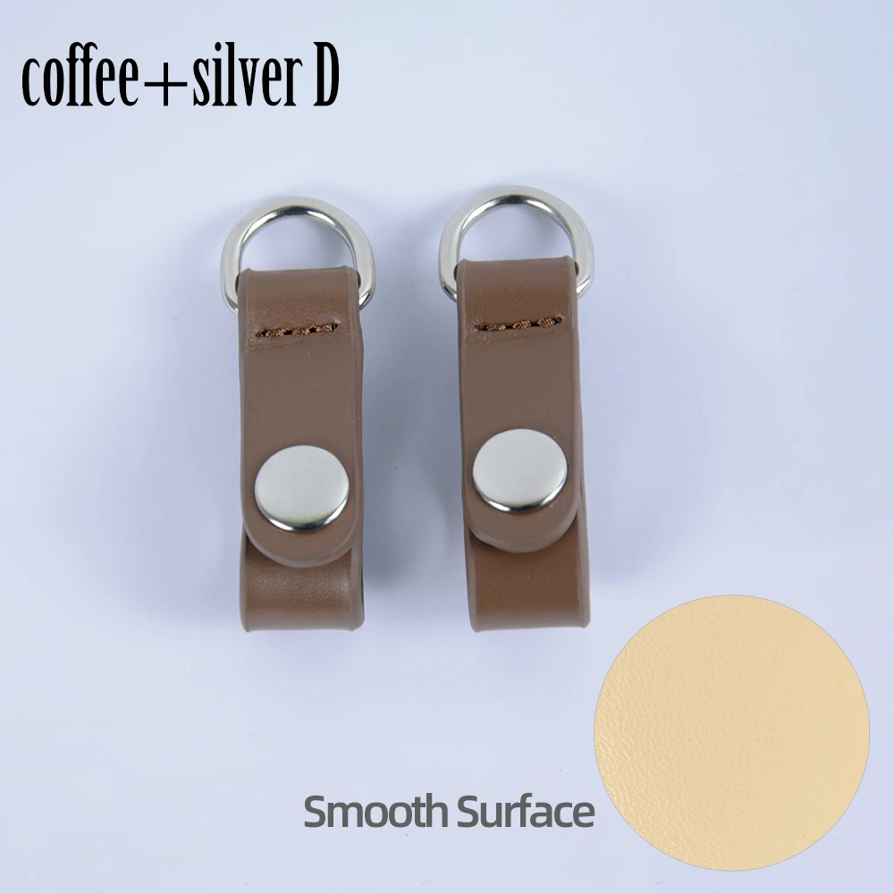 Premium Faux Leather Strap Clip Closure Attachment - Elegant Hook Clips