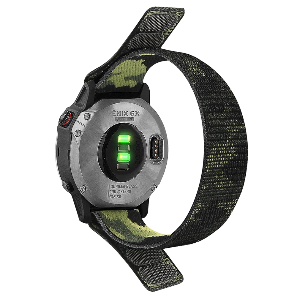 QuickFit Nylon Loop Braided Watchband - 22mm/26mm