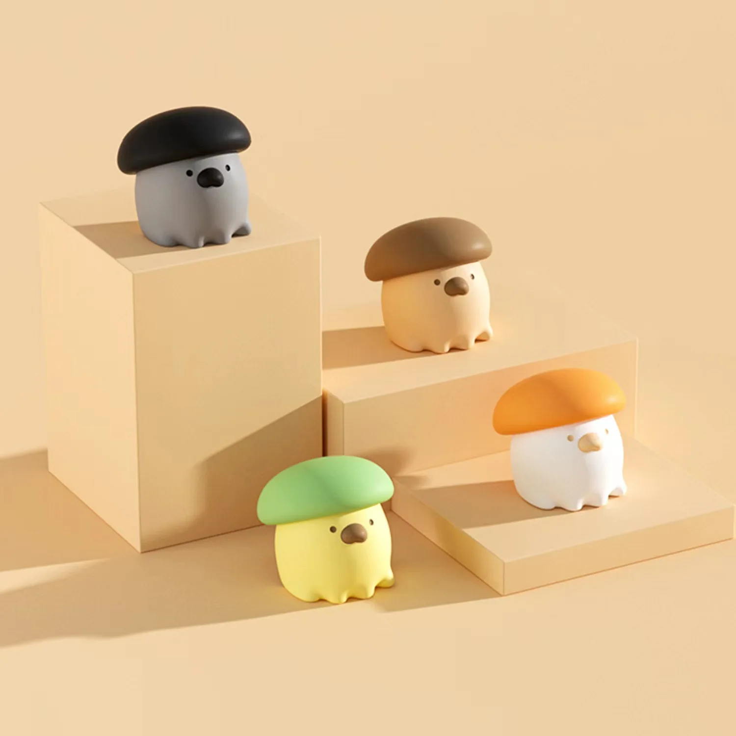 

1PC Baby Cartoon Safety Mushroom Table Corner Guard Soft Silicone Right Angle Protective Case For Kids Furniture Security