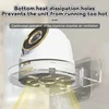 1/2Pcs Self Adhesive Security Camera Wall Mounting Bracket Punch-Free Acrylic Surveillance Camera Holder Shelf for Baby Monitors 3