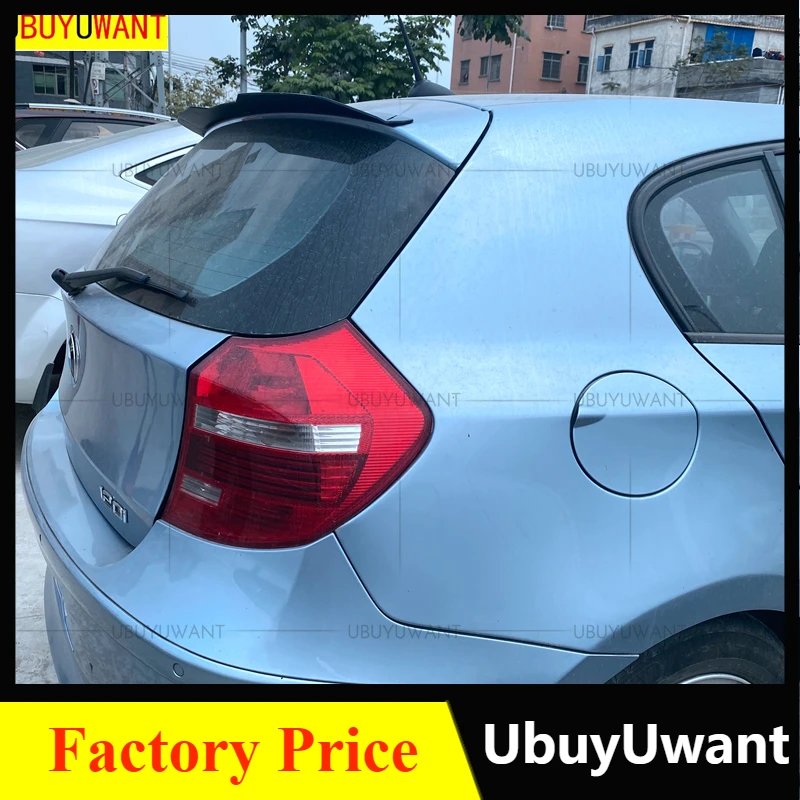 Spoiler Sul Tetto Posteriore Per Bmw Serie 1 E87 Spoiler Hatchback 120I 118I M135I 116I Abs Spoiler Laterale Ala Di Coda Auto 2004-2011