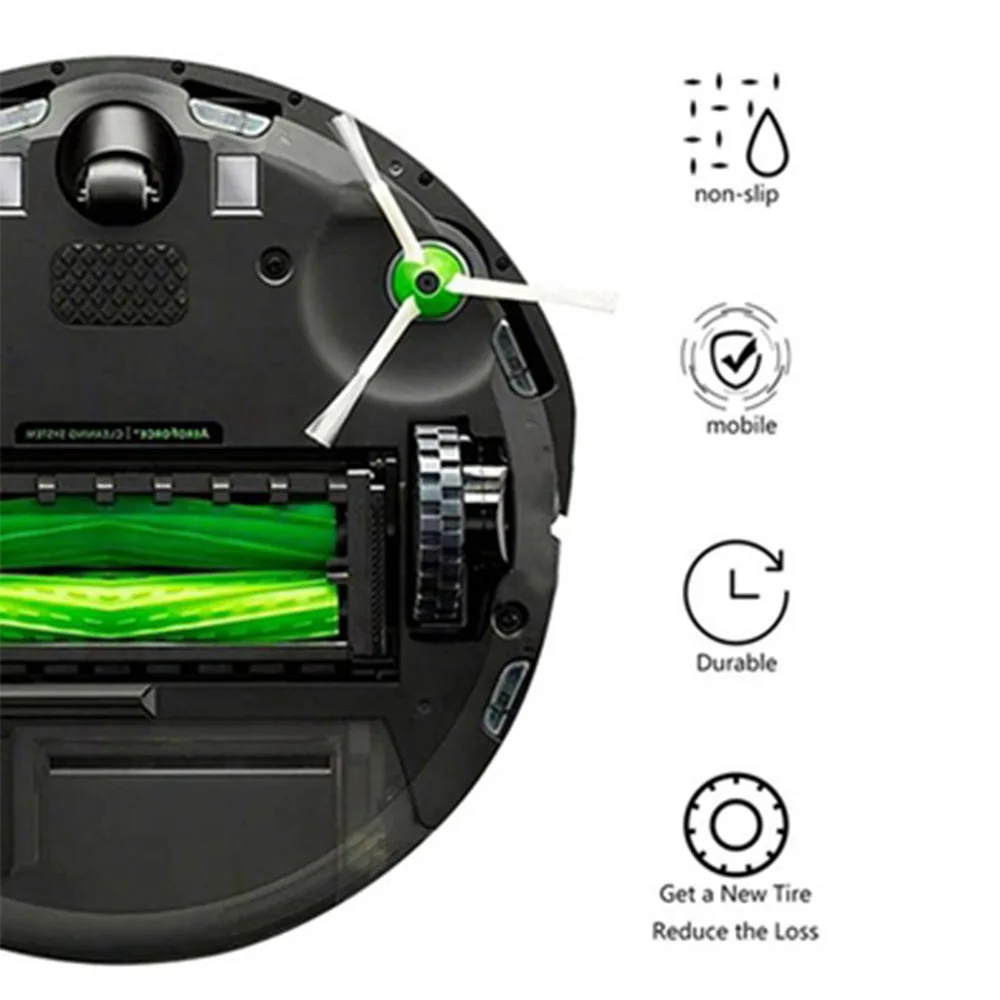 3 spazzole laterali Roomba serie e, serie i, serie j - (compatibili con