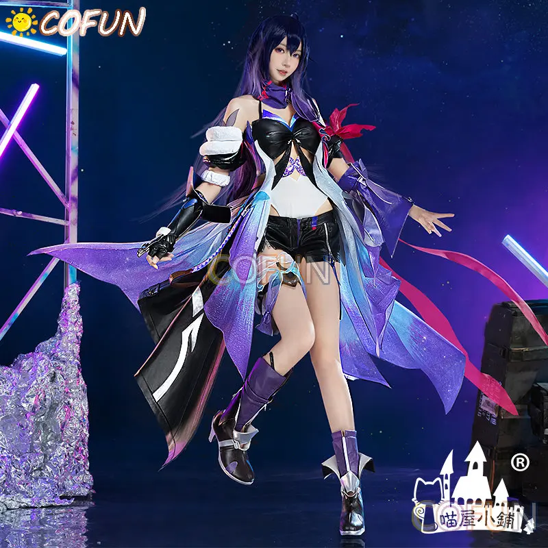 

COFUN игра Honkai:Star Rail Seele косплей костюм ролевая игра платье Хэллоуин наряды женский новый костюм униформа