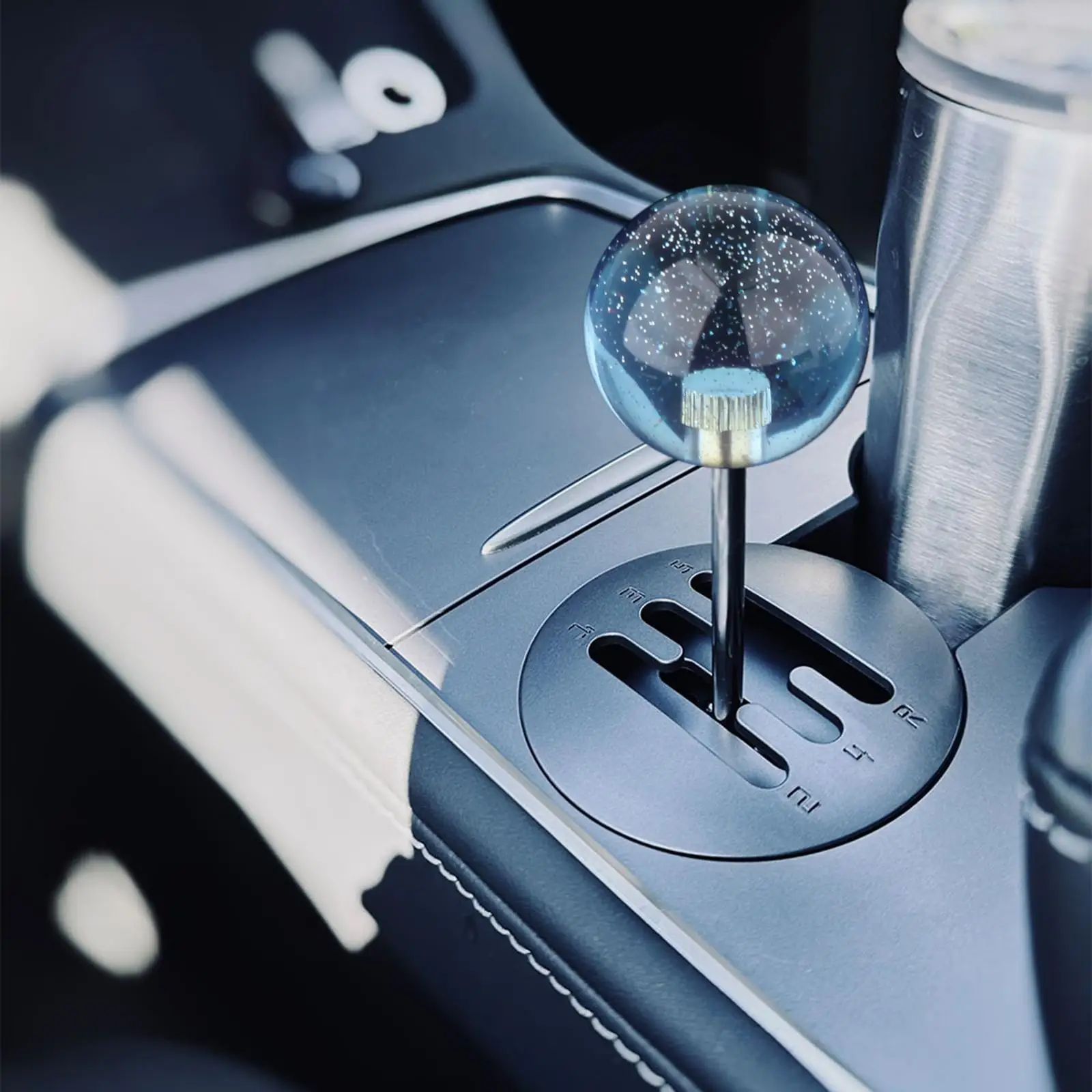 Portabicchieri Shifter Center Console Water Cup Position accessori per la decorazione leva del cambio cambio per Tesla Model 3 Y Ideal L9