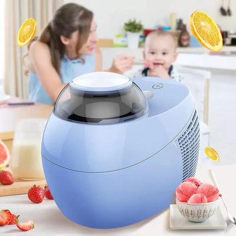 Automatic Ice Cream Machine Household DIY Fruit Child 500ml Ice