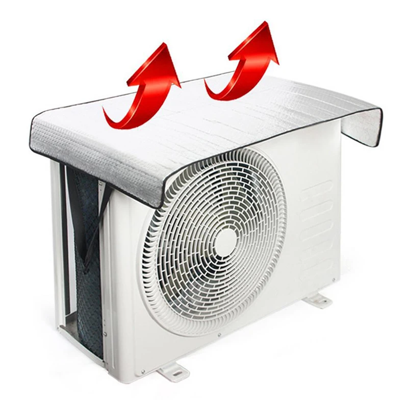 Outdoor Rainproof Air Conditioning Cover Waterproof Anti-Dust Anti-Snow Cleaning Cover Air Conditioning Keep Cleaning Tools air conditioning cover