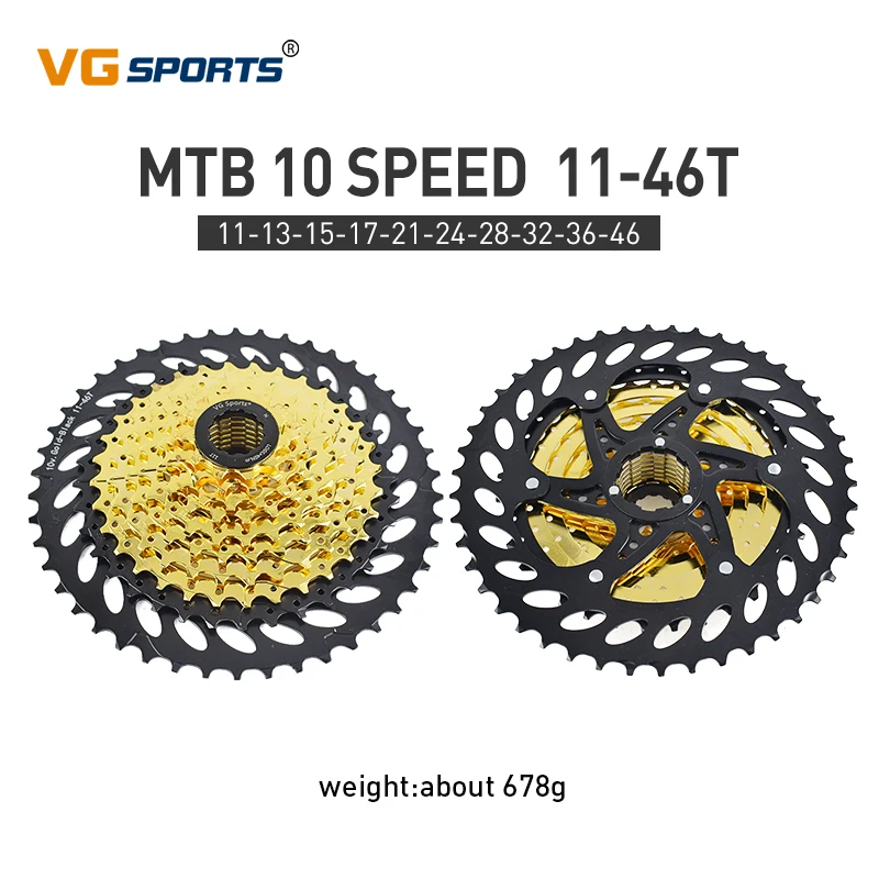 VG Sports 8 9 10 11 12 Speed Mountain Bike Cassette 9v 10v 11v 12v