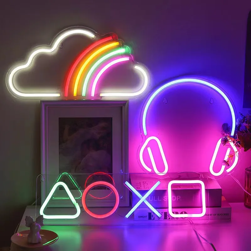 Lampe enfant - Jeux - Citations - Néon - Alien gamer - Contrôleur -  Maintenant chez Hellodeco !