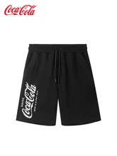 

Coca-Cola Coca-Cola official shorts logo printing sports casual breathable wild loose five-point pants