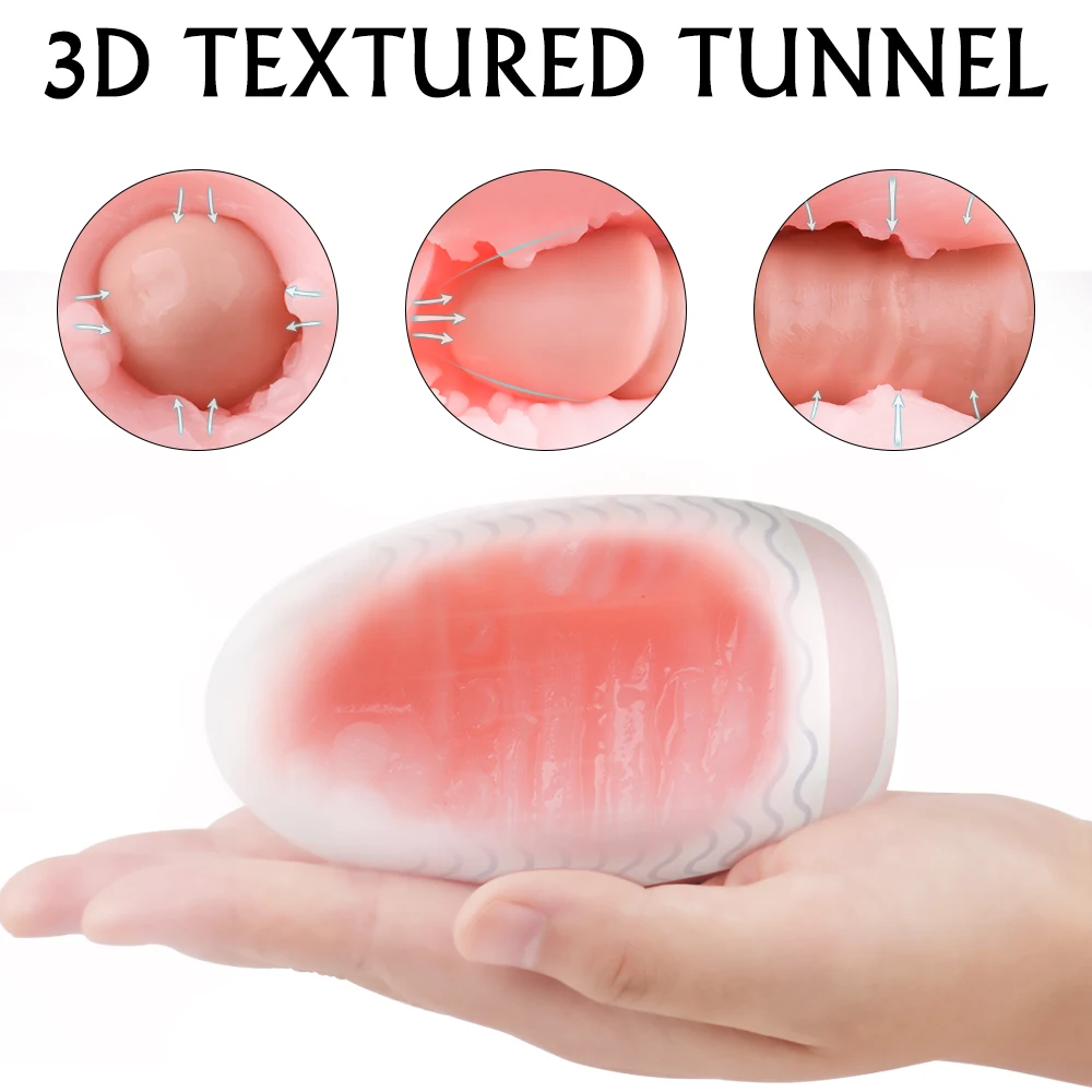 Magic Cat Masturbation Egg Sex Toys for Men 18+ Real Vagina Pussy Adult Goods Supplies Male Penis Glans Training Masturbators male sex toys