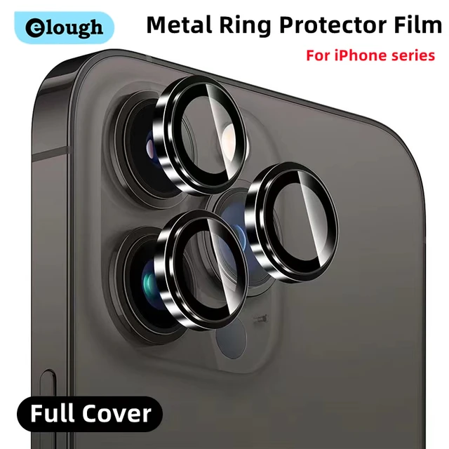 Lens Protector Iphone 14 Pro Max Accessories Metal Ring Glass 13 12 Camera  Film - Mobile Phone Camera Protectors - Aliexpress