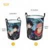 Megumi Besto Friendo Jujutsu Kaisen Sukuna Anime Foldable Laundry Baskets Dirty Clothes Home Organizer Large Bucket For Home Kid 2