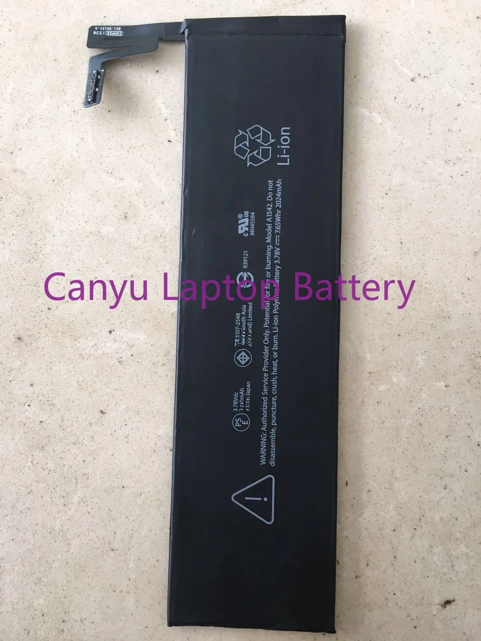 Trackpad2 Batteria Di Ricambio Per Apple Magic Trackpad 2 A1542 020-8446 Touchpad 2024Mah