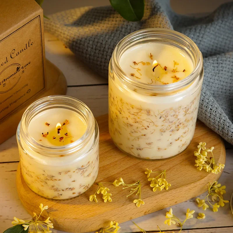 500/1000g Soy Wax DIY Handmade Aromatherapy Candle Material Flake Natural Smokeless Soy Wax Candle Making