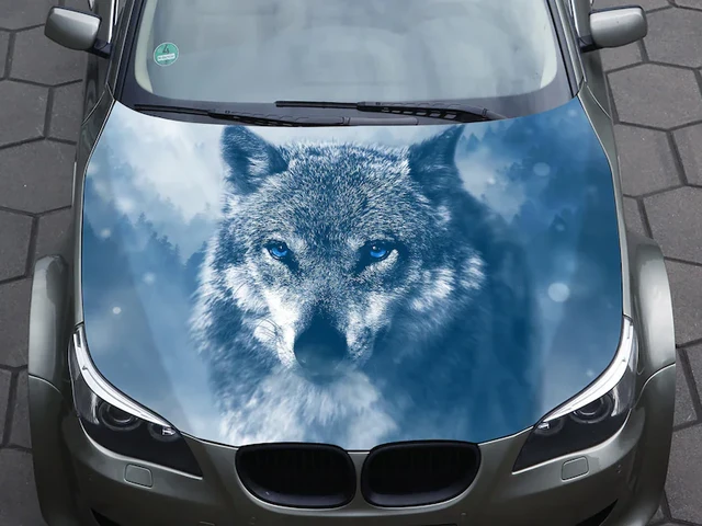 Auto Motorhaube Aufkleber, Wrap Aufkleber, Wolf, Werwolf, wütend, Vinyl,  Aufkleber, Grafik, LKW Aufkleber, LKW-Grafik, Motorhaube Aufkleber,  Schädel, f15 - AliExpress