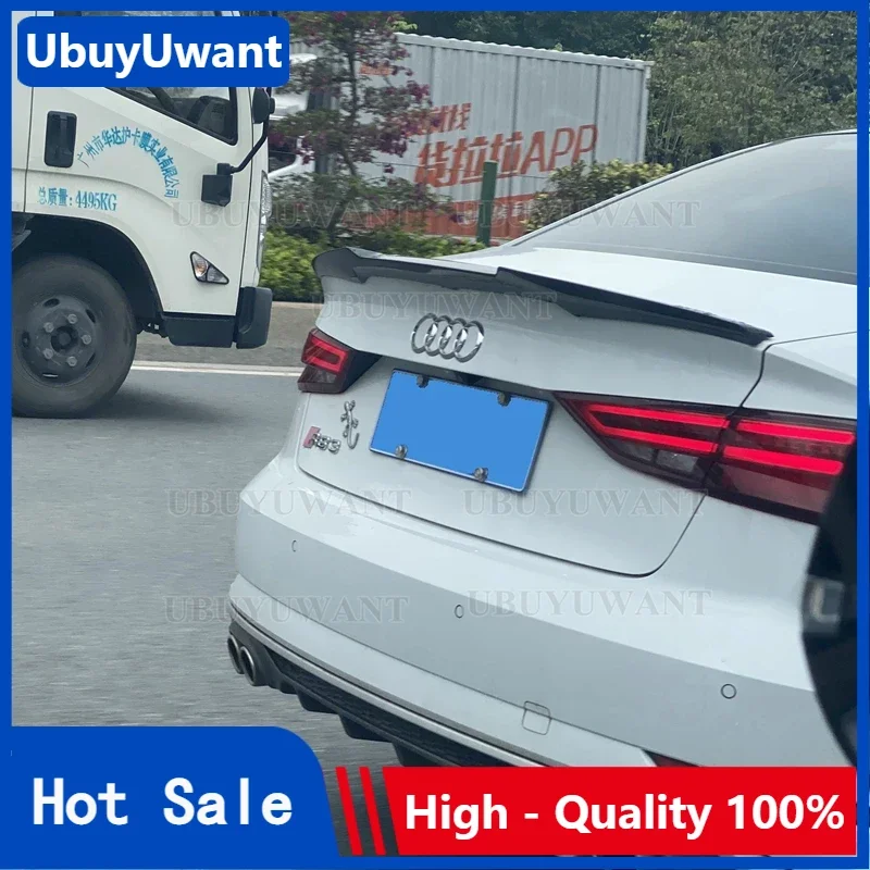 Ubuyuwant Per A3 S3 8V Abs Posteriore Tronco Spoiler Ala Per Audi A3 S3 8V Berlina 2014-2019