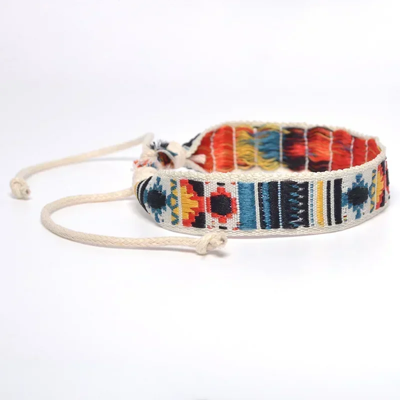 Bohemia Style Weave Rope Friendship Bracelets For Woman Men Cotton Handmade Charm Bracelet & Bangles Ethnic Jewelry Gifts bracelet jewelry