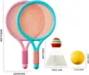 Portable Badminton Rackets And Sticks, Suitable For Competitions, Made Of Durable Materials And With A Long-lasting Grip. 5