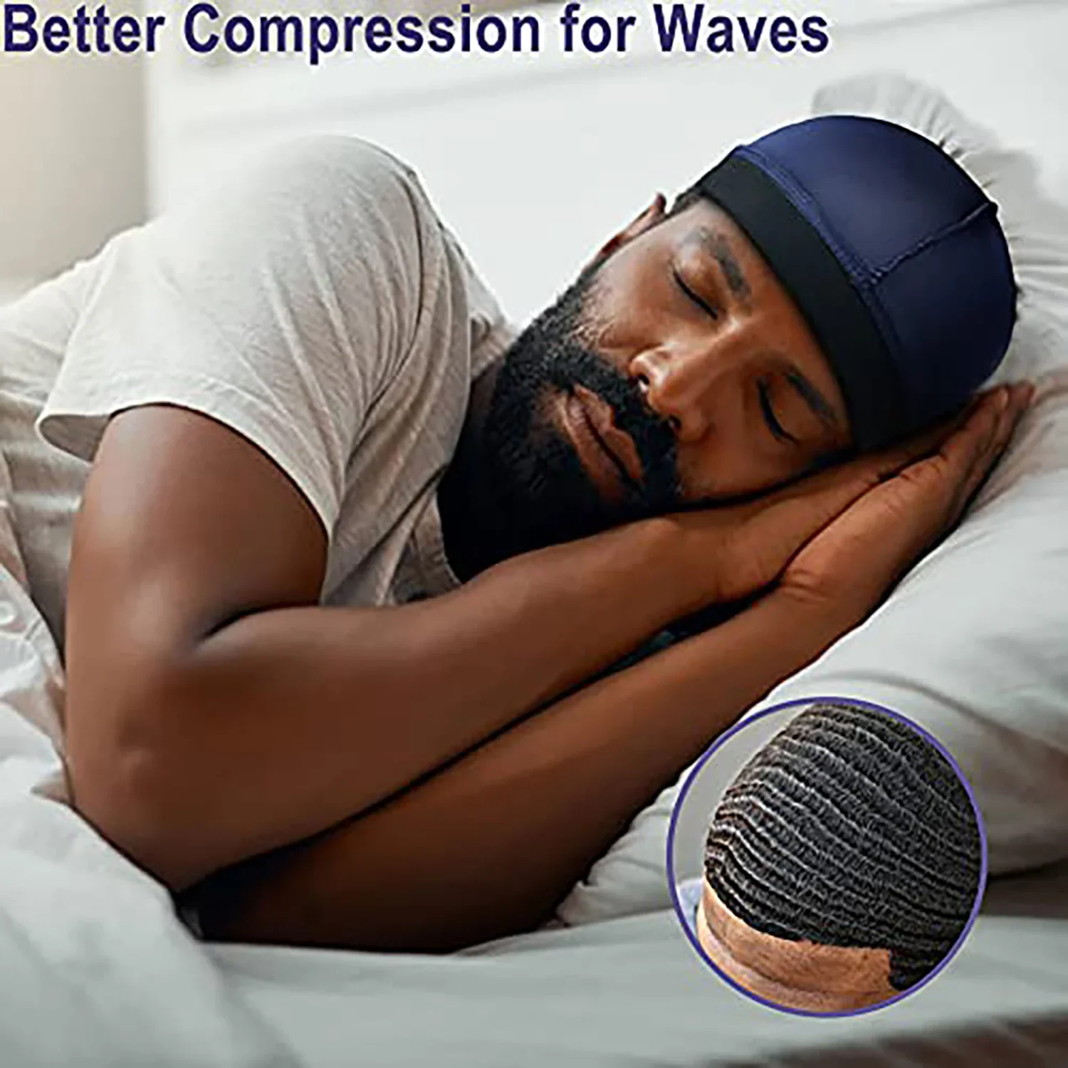 4PCS Silky Dome Wave Cap 2024 New Uniex Silky Dome Cap For Men Wig Cap Night Sleep Headcover Beanie Bonnet Hair Accessories 4