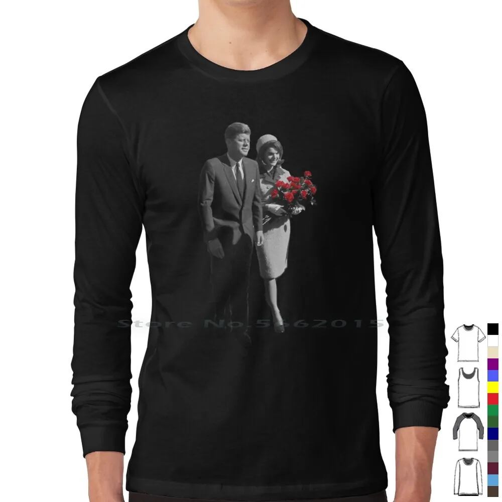 Jacki'S Black T Shirt 6Xl Cotton Cool Tee Jackie Onasis Onassis
