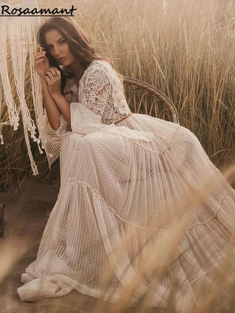 21 Best Boho Wedding Dresses: Beautiful Bohemian Bridal Gowns