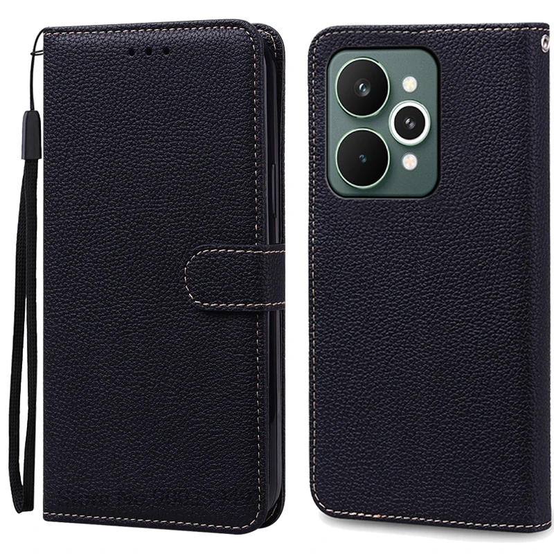 Leather Wallet Flip Case with Magnetic Closure – Elegant Book Cover and Protective Sleeve