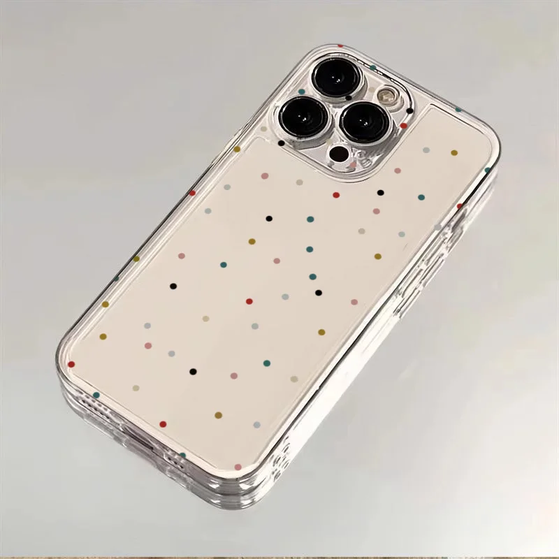 ตัวเลือกสินค้า เคสใสลายจุด สำหรับ iPhone ทุกรุ่น