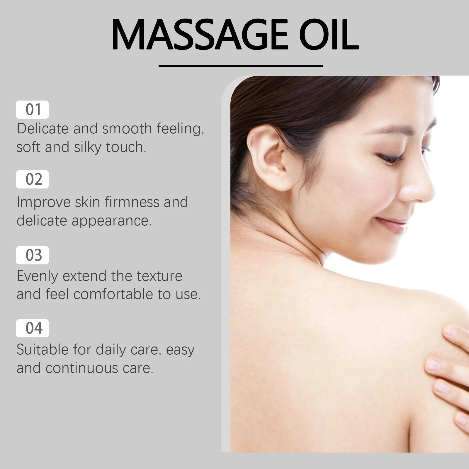 Body Relaxing Essential Oil Massage Oil Improve Rough Dry Skin Relieve Muscle Fatigue Body Nourishing Soft Care