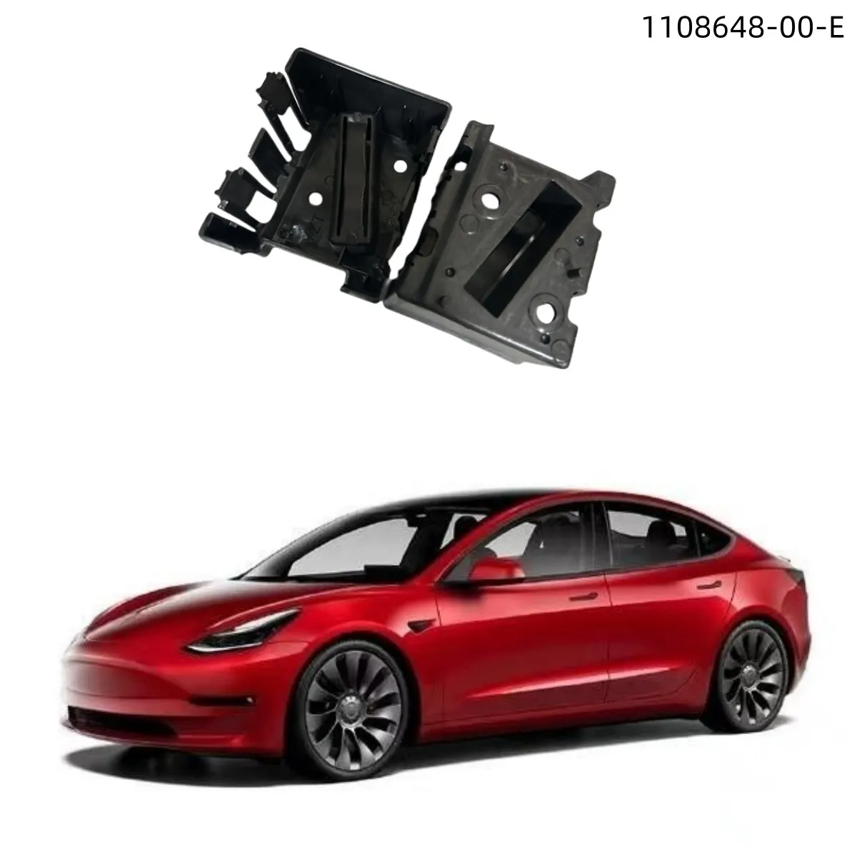 

2019-2023 Tesla Model 3 Module ACC Bracket Black Fixed Plastic 1108648-00-E