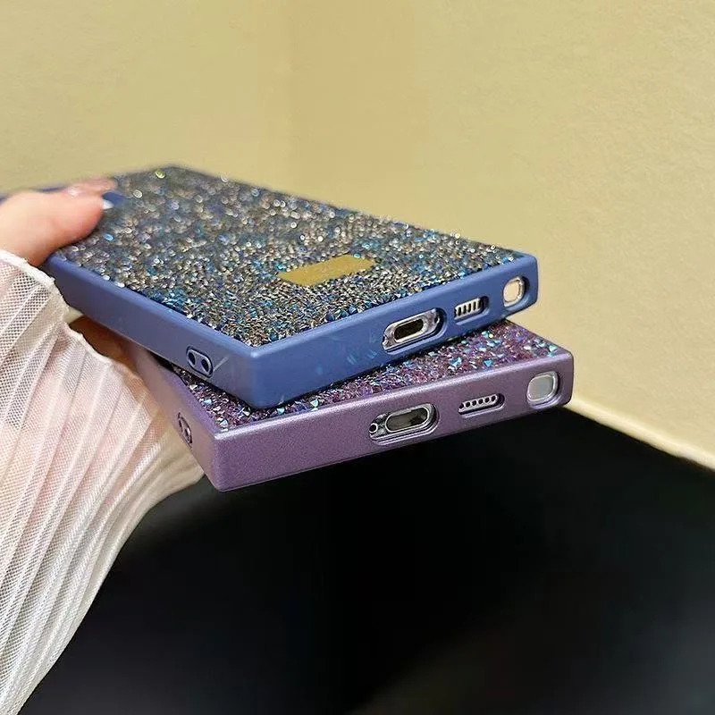 Luxury Rhinestone Diamond Phone Case For Samsung Galaxy S26 S25 Ultra S24 S23 Plus The Shiny Diamond Shockproof Protective Cover